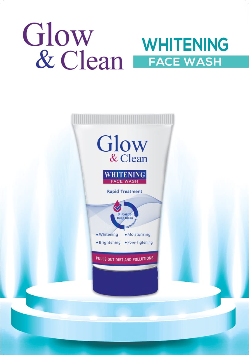Glow & Clean Whitening Face Wash Blue